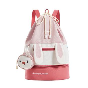Li ning children's swimming storage bag girls wet and dry separation