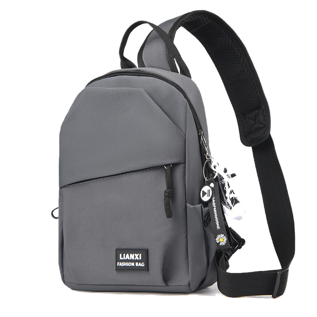 Chest bag men's single shoulder backpack travel slanted shoulder women's bag
