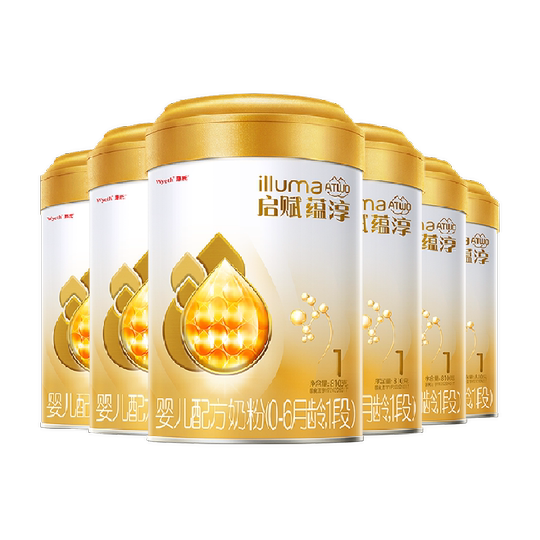 惠氏启赋蕴淳1段0-6月新生婴儿配方奶粉810g*6罐+进口+A2奶源+HMO