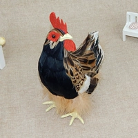 Курица стоячая №3 с закрученной головой - длина 17см и высота 23см