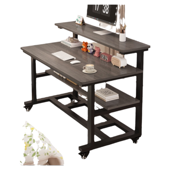 Movable thickened and widened bedside table