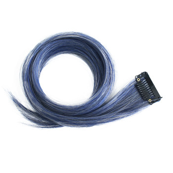 Ear-hanging hair piece highlight dye wig piece for women with long hair one-piece colored hair piece invisible hair extension simulation wig patch