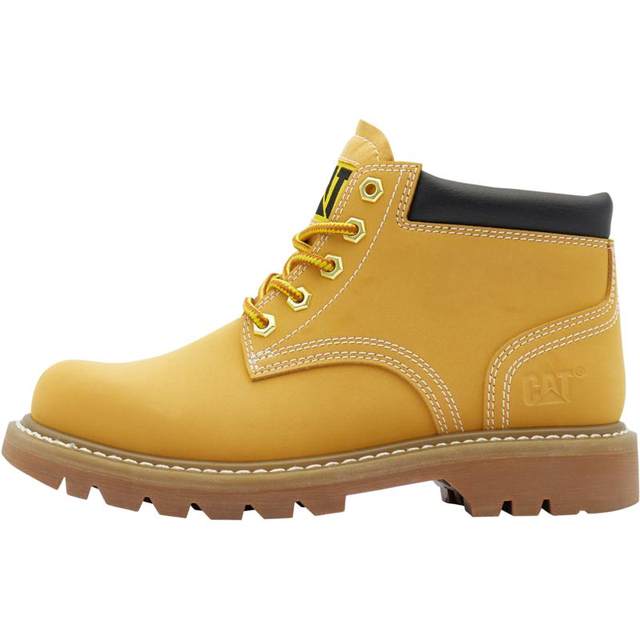 CAT Carter new women's shoes outdoor casual classic cowhide mid-top rhubarb boots fashionable women's boots workwear Martin boots