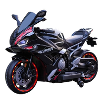 Childrens electric motorcycles for children aged 3 to 6 to 12 years old motorcycles four-wheeled electric vehicles charging strollers for adults