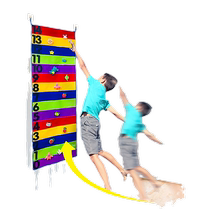 Childrens touch-high artifact helps high jump and high sensory training equipment jumping music jumping sports exercise bouncing toys