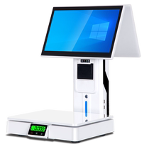 Ai intelligent automatic recognition cash register cashier scale weighing all-in-one fruit shop fruit and vegetable cooked snacks convenience store fresh food supermarket braised vegetables spicy hotpot shop electronic scale cash register cashier system