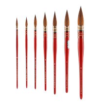 Alvaro NEEF red fat watercolor pen 117 squirrel hair watercolor brush round head hook line pen art student special row brush Chinese painting brush brush color pen art brush single set