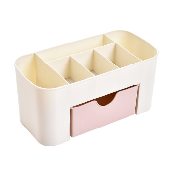 Desktop drawer debris storage box