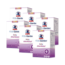 (Self-operated) Lan Knight Good Nose Probiotics Childrens Allergy Anti-nasal Conditioning Gastrointestinal Blue Lyophilized Powder *6 boxes