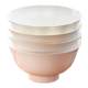 Food grade lead-free meal underglaze colored porcelain bowl pure white