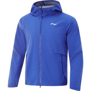 Li ning hooded men and women reflective sports windbreaker