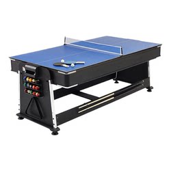 Four-In-One Multifunctional Billiard Table for Home Use, Snap-Turning Ping Pong Table, Dining Table, Tea Table, 233.1cm Ice Hockey Table