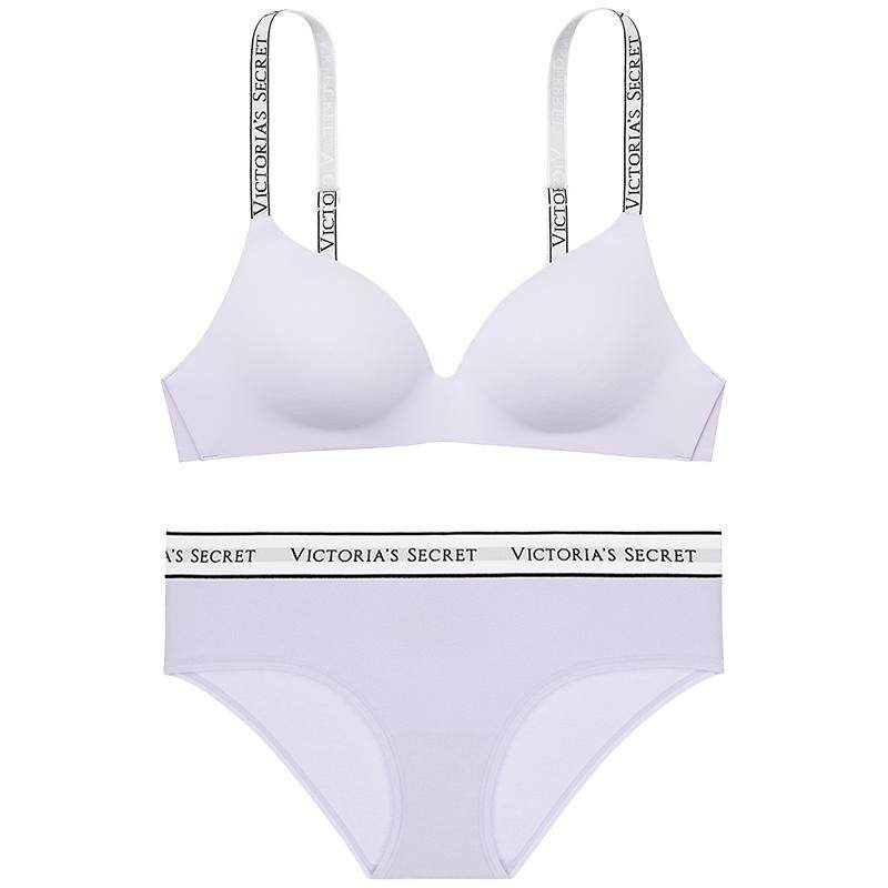 Victoria's Secret logo letters bra set
