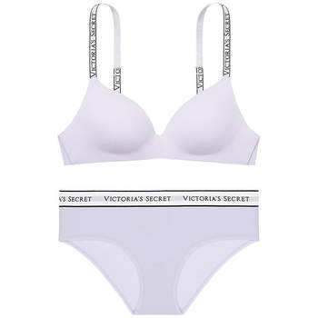 Victoria's secret logo letters bra set