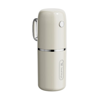 Portable tooth cylinder storage set travel mouthwash cup