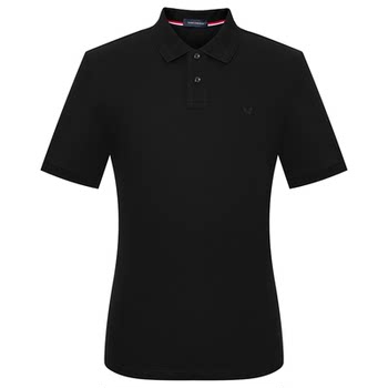 Angel bird easy care long-staple cotton short-sleeved polo shirt
