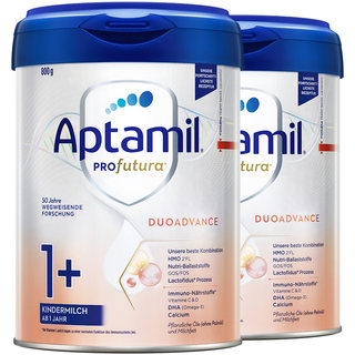 爱他美白金德文版 HMOs 1+段奶粉 800g1岁以上*2罐