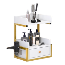 Wall-mounted barber shop tool cabinet hair salon special tool table hair salon wall-mounted storage drawer-type hair cutting cabinet