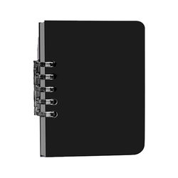 Mini Pocket Loose-Leaf Notebook for Students, Portable A7 Small Notebook, Comfortable to Hold, Detachable Notepad, Sticky Notes