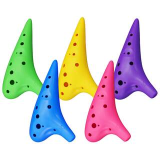 Swan 12-hole ac resin ocarina for beginners