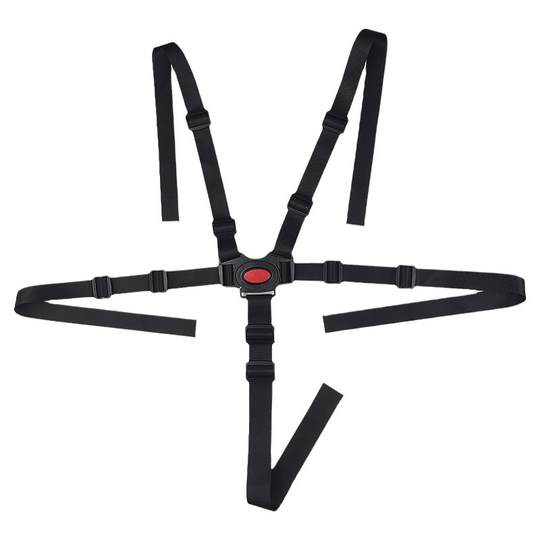 Five-point safety belt dining chair rattan chair universal fixed belt