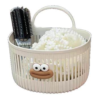 Multifunctional small hanging basket bathroom bathroom abandoned face towel storage basket kitchen dormitory bedside wall hanging basket
