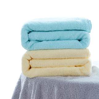 全棉时代浴巾成人家用纯棉吸水大毛巾双面毛圈柔软蓬松洗澡裹巾