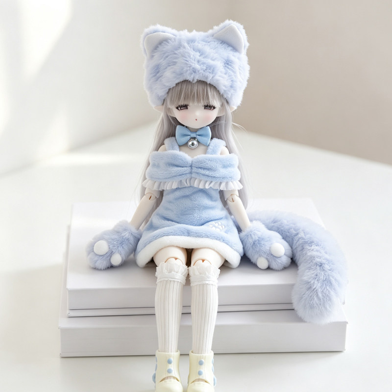 Mi Tian รุ่นที่สี่ Azone เสื้อผ้าตุ๊กตา Blythe 6 ชิ้นพิเศษ Ob22/Ob24 สามารถสวมใส่ได้โดยเด็กเล็กหกคน โดยไม่ต้องใช้เสื้อผ้าเฉพาะทาง