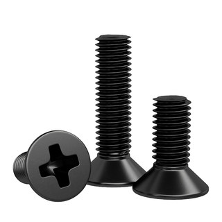 Iron black cross counterscrew