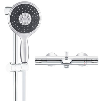 Intelligent constant temperature oxygen-rich rain shower 4-button 11-type spray