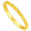 Chao Acer Royal Fan Exploding Crushed Ice Pure Gold Ring 5G Gold Crushed Gold Fine Edition Priced Birthday Gift