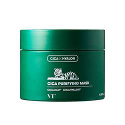 VT Tiger Green Clay Cleansing Mask Centella Asiatica to Remove Blackheads and Acne 1 can of smear-on moisturizing and shrinking pores