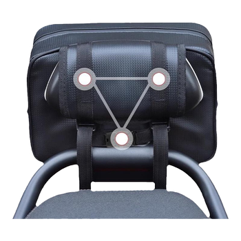 Battery car storage bag rear tail bag box rear seat electric no. 9 hanging bag backrest helmet bag rear storage battery car