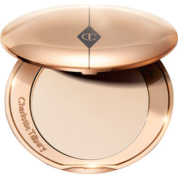 CT Soft Focus Beauty Powder Cake Matte Small Gold Pan Makeup Setting Loose Powder