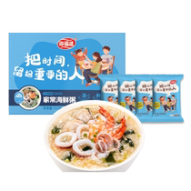 Haifusheng instant porridge bagged ready-to-eat breakfast meal replacement convenience food freeze-dried porridge preserved egg lean meat seafood porridge