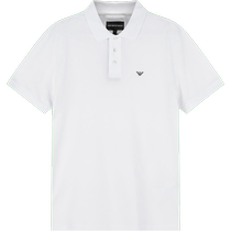 (Self-operated) EA Armani Mens Kitty Eagle Logo Offset Printed Short-Sleeved POLO Shirt 8N1FQ2 1JTKZ