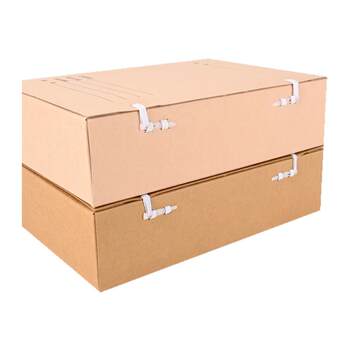 Acid-free kraft paper file box storage and sorting information box