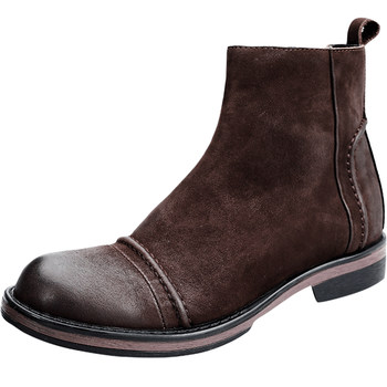 Martin boots mid-top round toe fashion casual style men's shoes