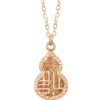 Chow sang sang rose gold gourd necklace pricing