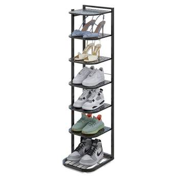 Shoe rack for home doorway multi-layer small and narrow simple