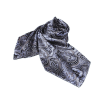 Goldlion tie mens Italian imported silk fabric fashionable casual tie Ascot scarf