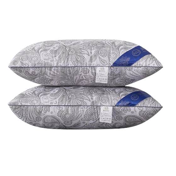 A pair of five-star pillows, washable, high-elastic hotel pillow core, student single pillow, home neck pillow core