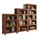 Solid wood bookcase will not be bent directly from the factory
