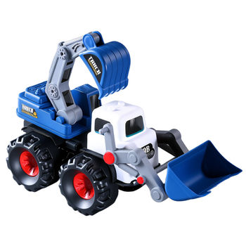 Engineering vehicle set multi-function excavator toy car