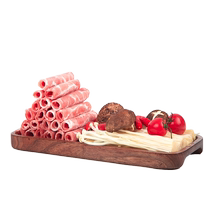 Laoheqiao Ningxia Tan Sheep Upper Brain Slices 260g*3 packs of fresh pure lamb frozen hot pot ingredients mutton rolls