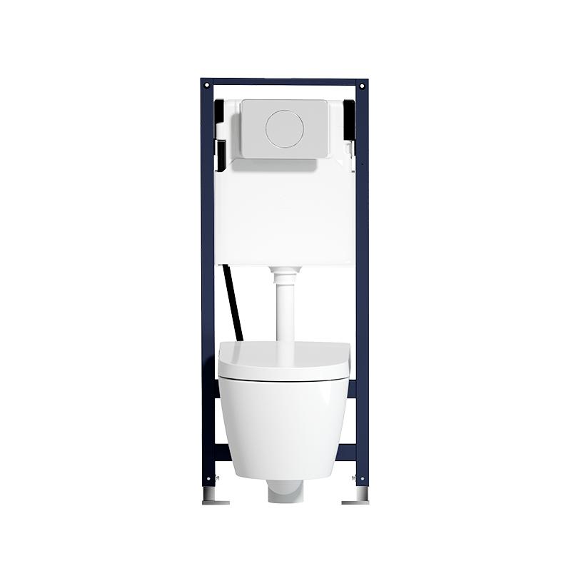 Realt seat-free flushing wall-mounted light smart toilet