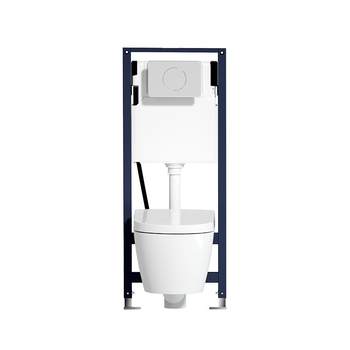 Realt seat-free flushing wall-mounted light smart toilet