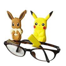Creative Cartoon Adhesive Hook Strong Adhesive No Punching No Marking Wall Load-bearing Decoration Cute Anime Pikachu