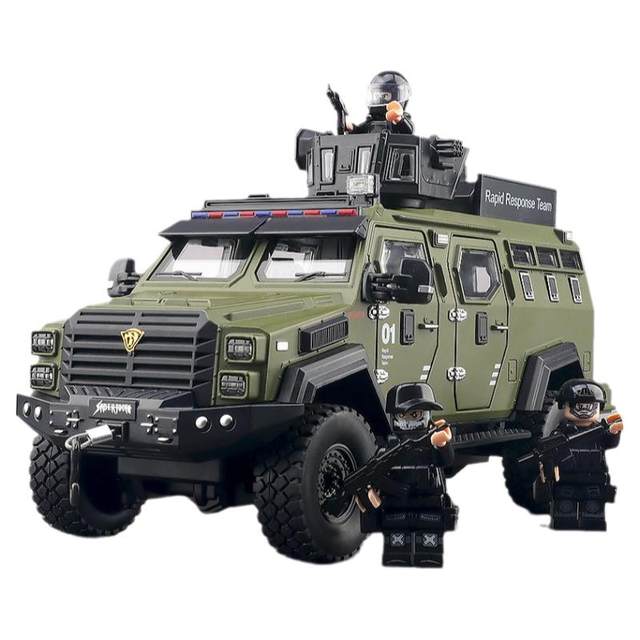 124 Sabre-toothed Tiger Armored Vehicle Alloy Car Model