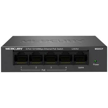 Mercury poe switch monitoring dedicated power supply module